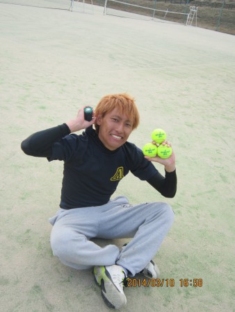 男子シングルス３位