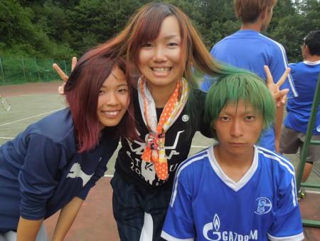 三人でグラデーション♡